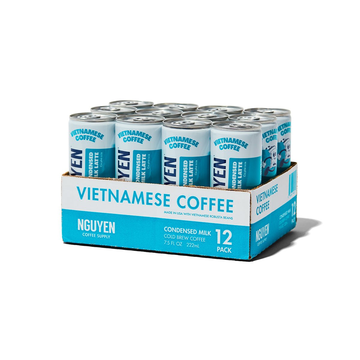 Vietnamese Coffee RTD can with condensed milk latte nguyen coffee supply