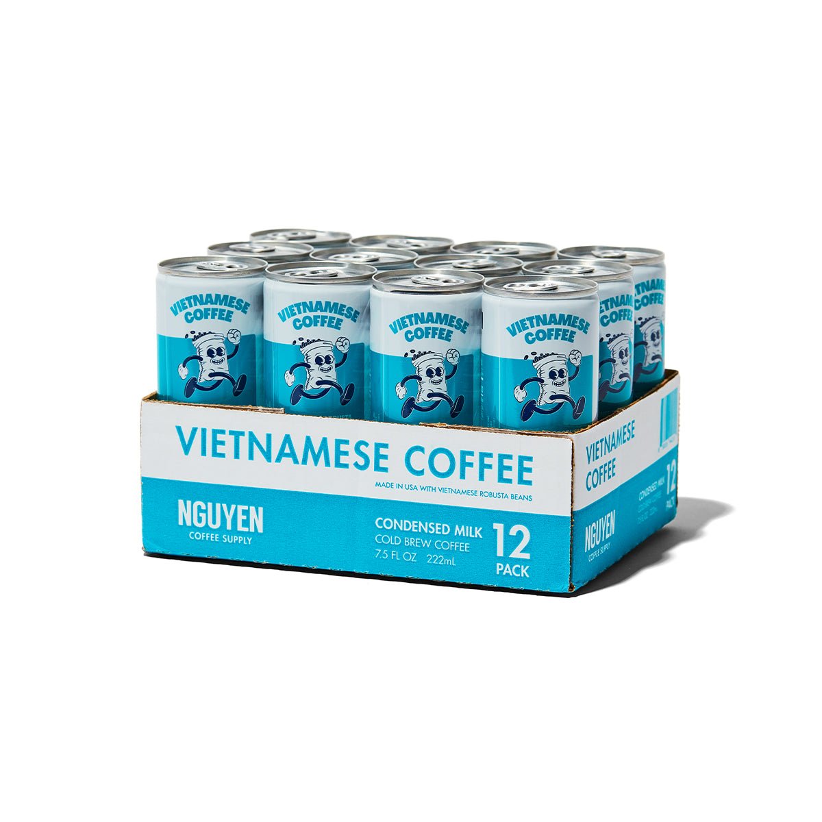 Vietnamese Coffee RTD can with condensed milk latte nguyen coffee supply