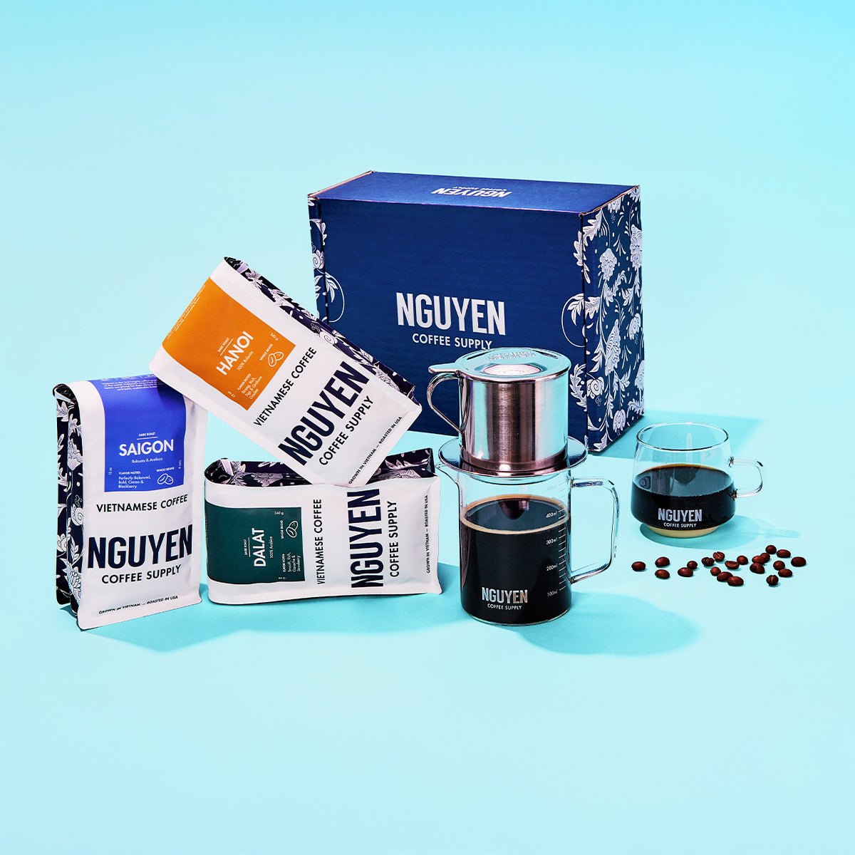 Dark Roast Vietnamese Coffee Kit