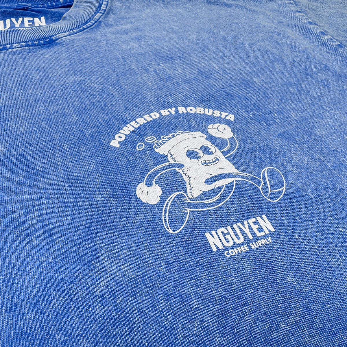 Powered By Robusta Shirt - Blue