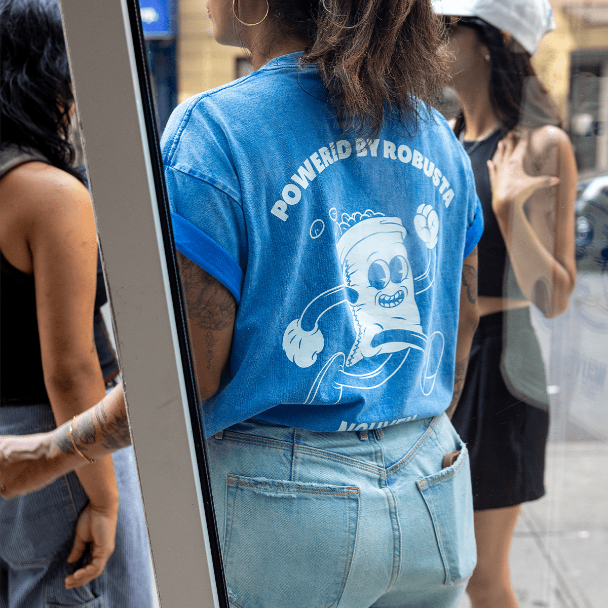 Powered By Robusta Shirt - Blue