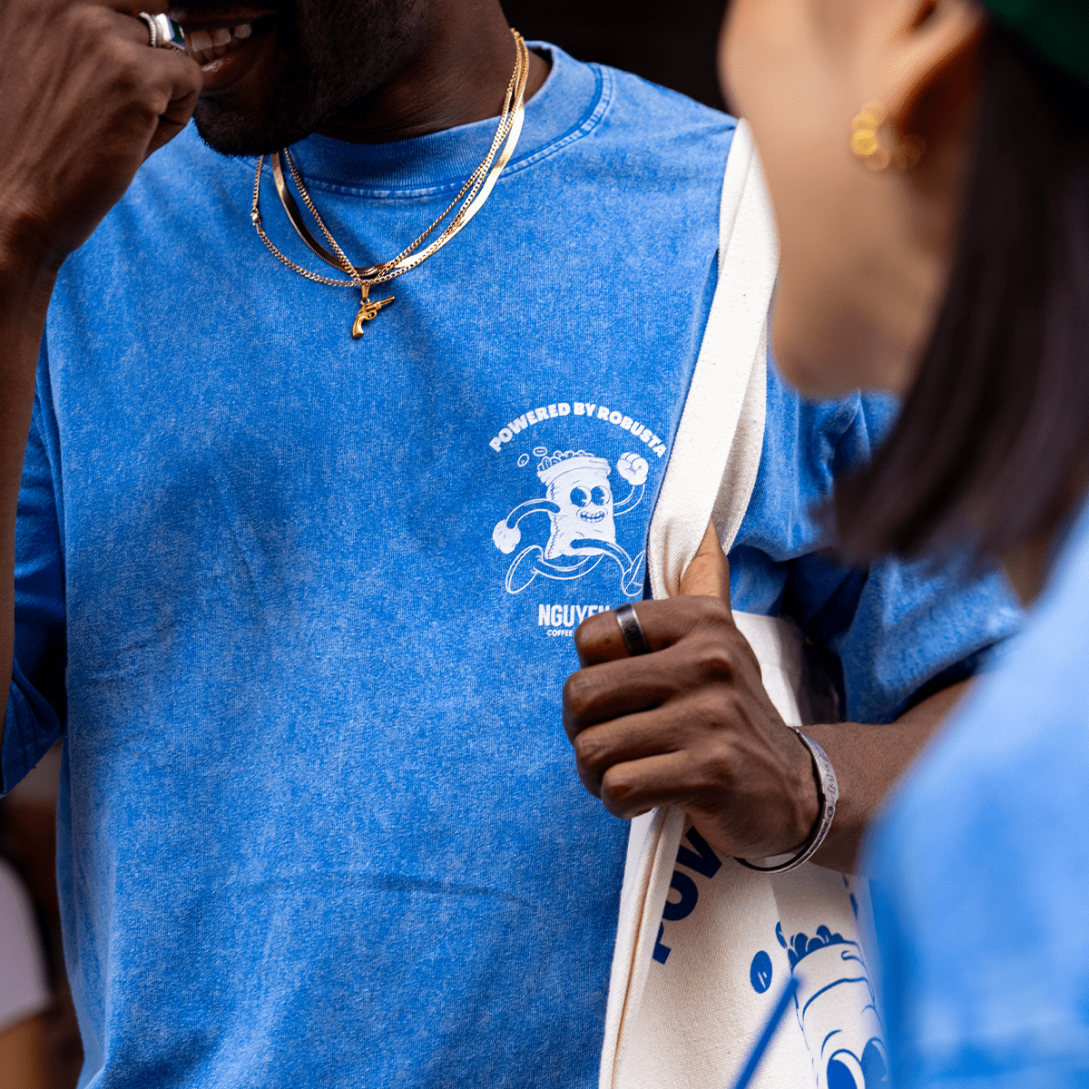 Powered By Robusta Shirt - Blue
