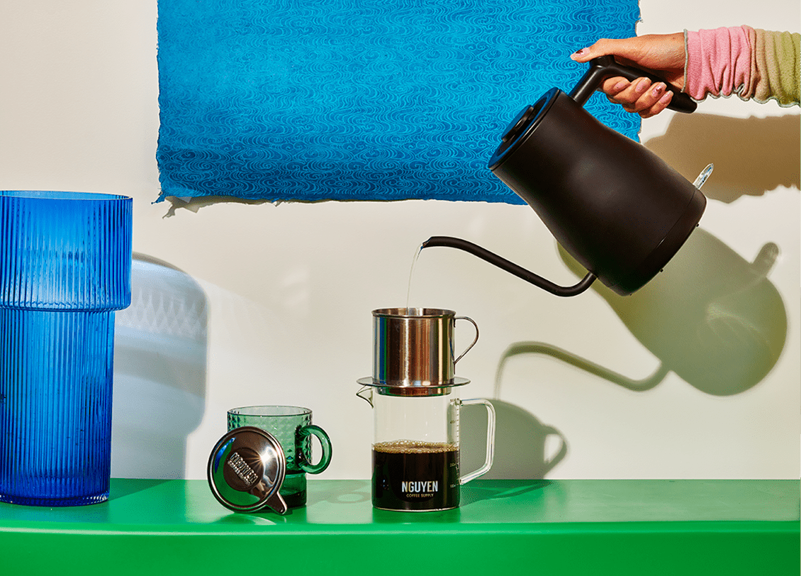 vietnamese coffee phin dripper coffee maker set