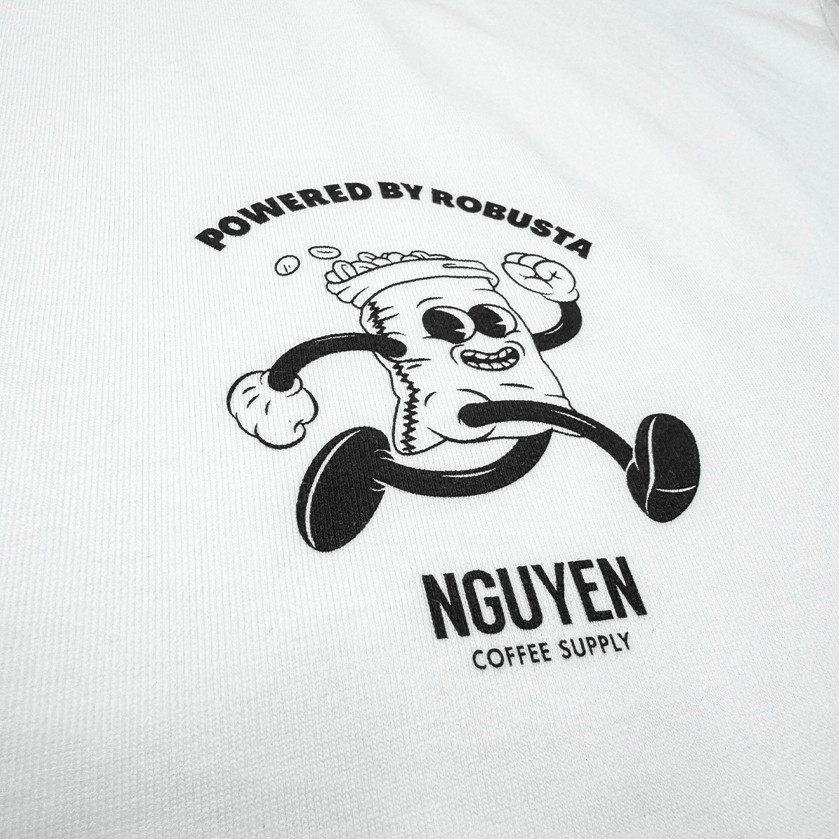 Powered By Robusta Shirt - White