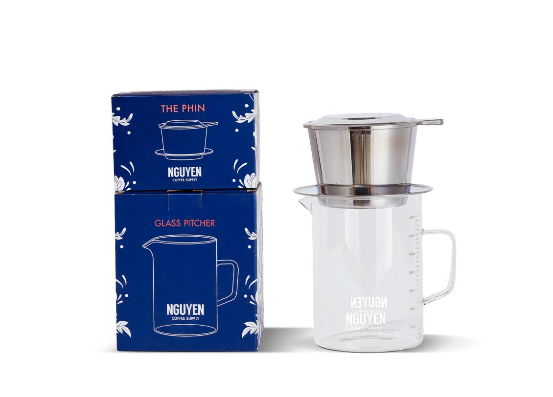 large phin vietnamese coffee phin dripper coffee maker set