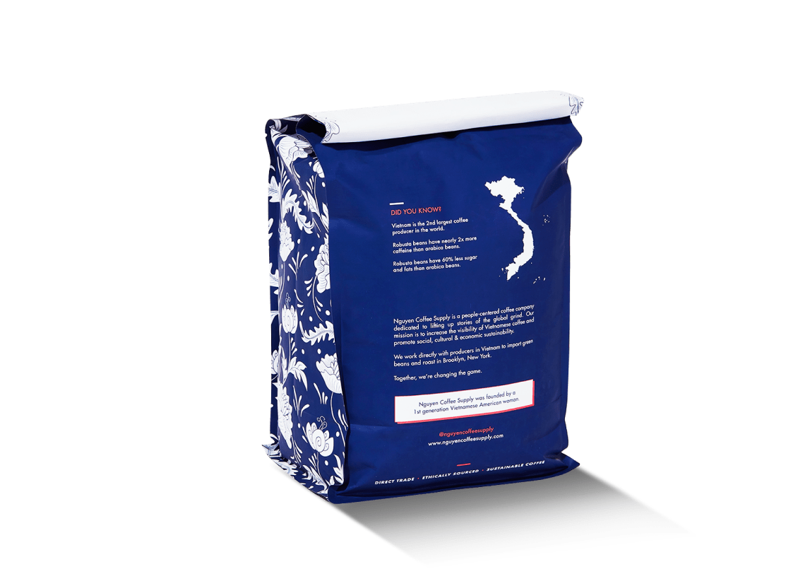 loyalty robusta arabica 5lb pack back