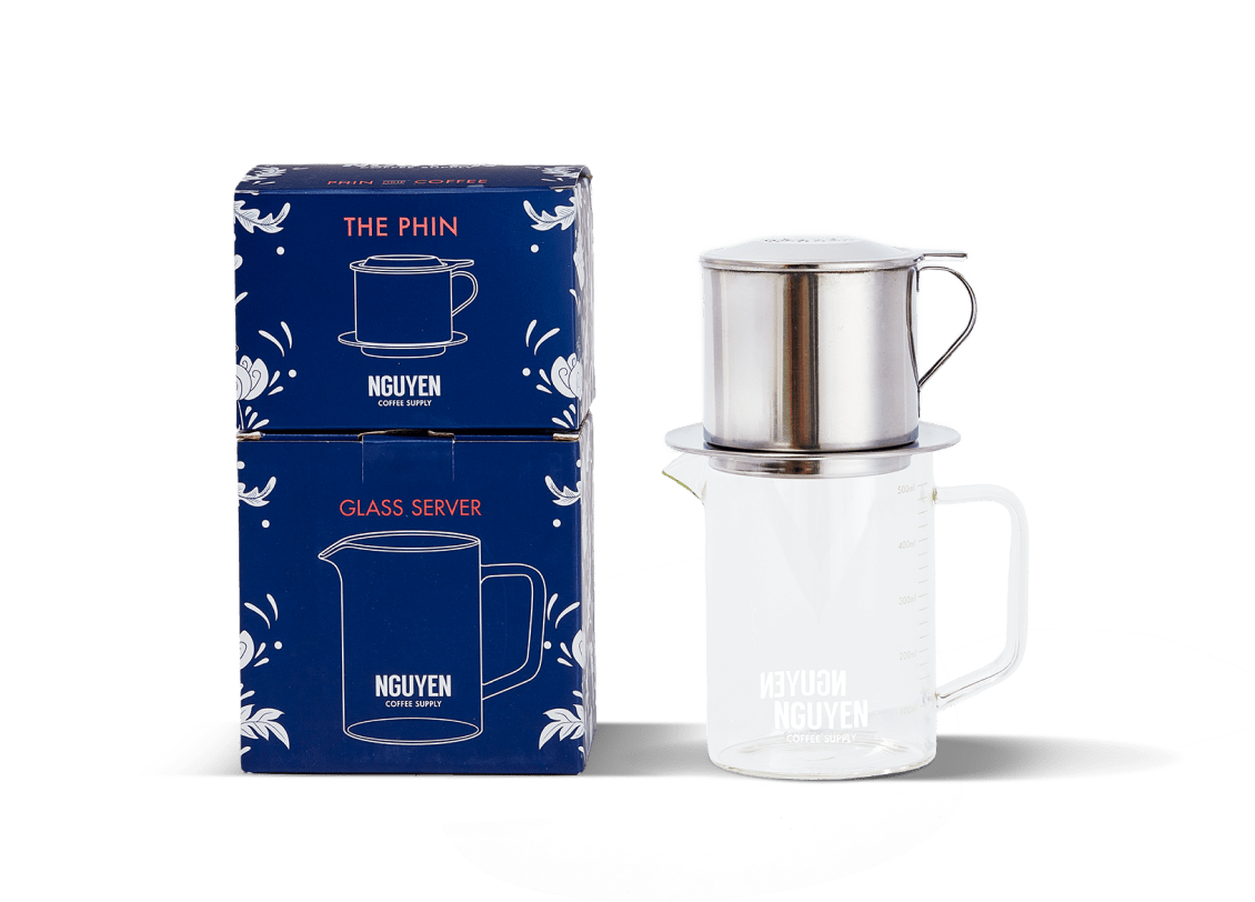 vietnamese coffee phin dripper coffee maker set