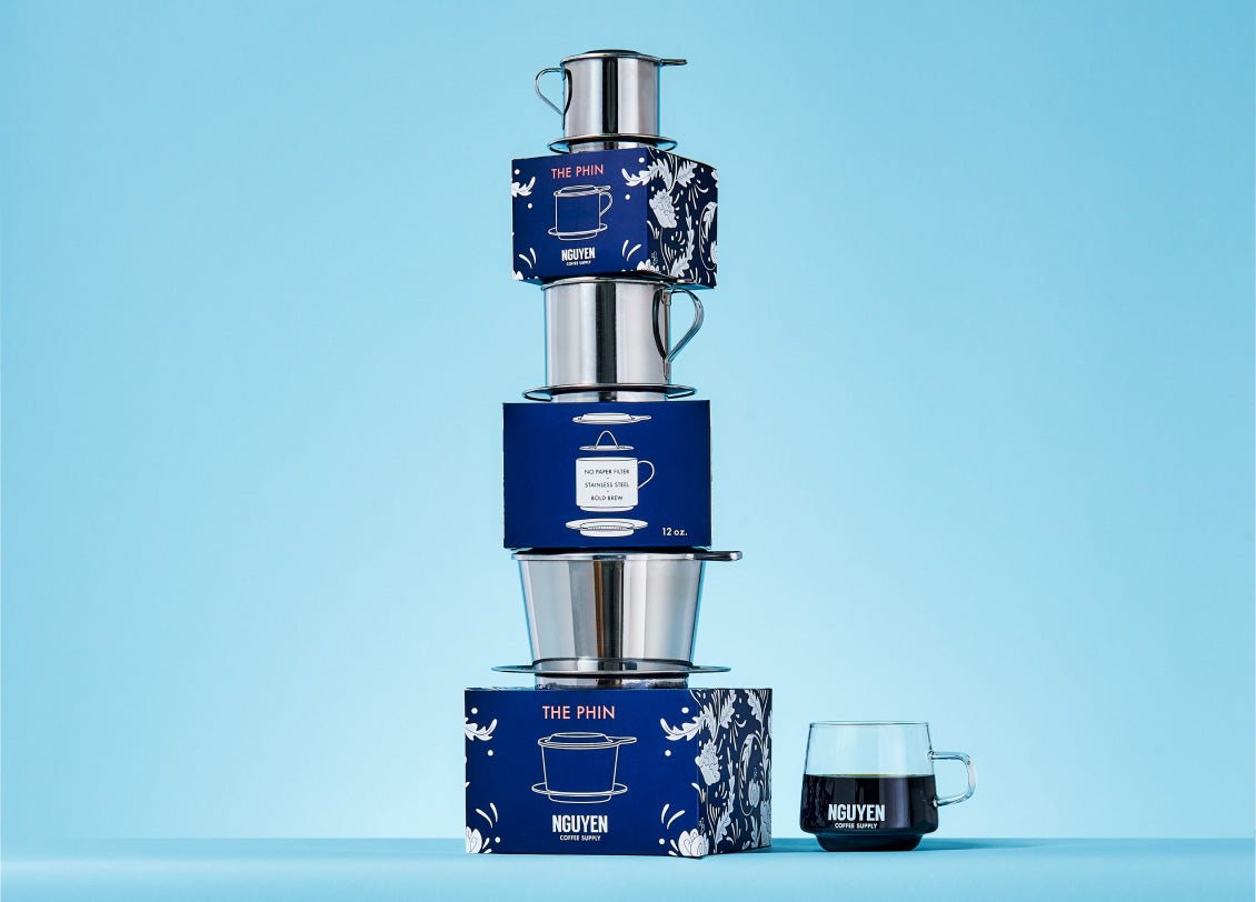phin filter trio vietnamese coffee phin dripper coffee maker set