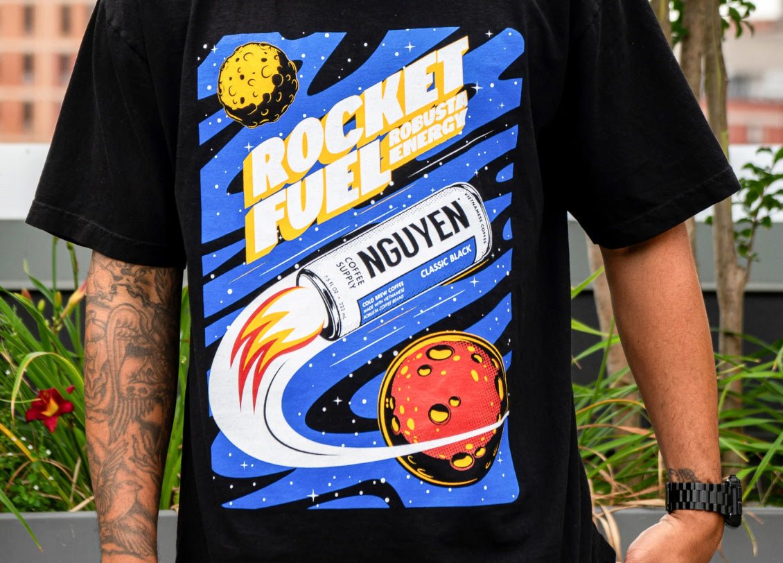 robusta rocket fuel tee lifestyle