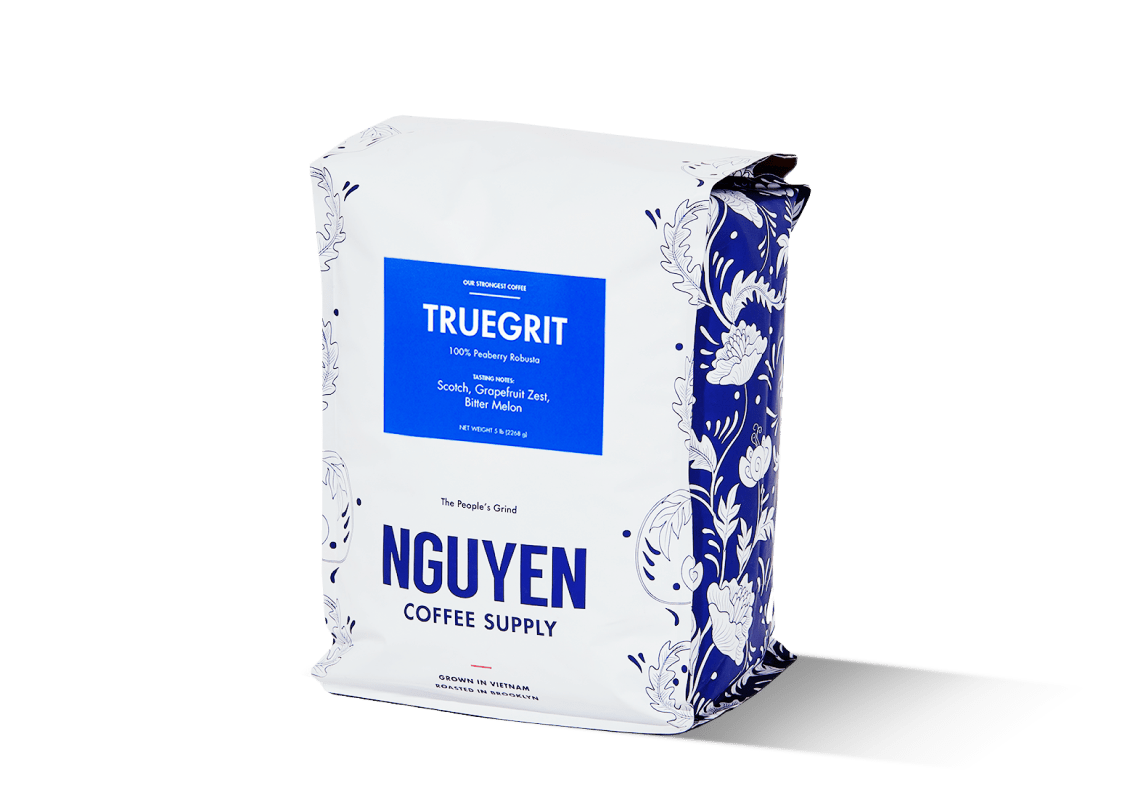 truegrit robusta 5lb pack side
